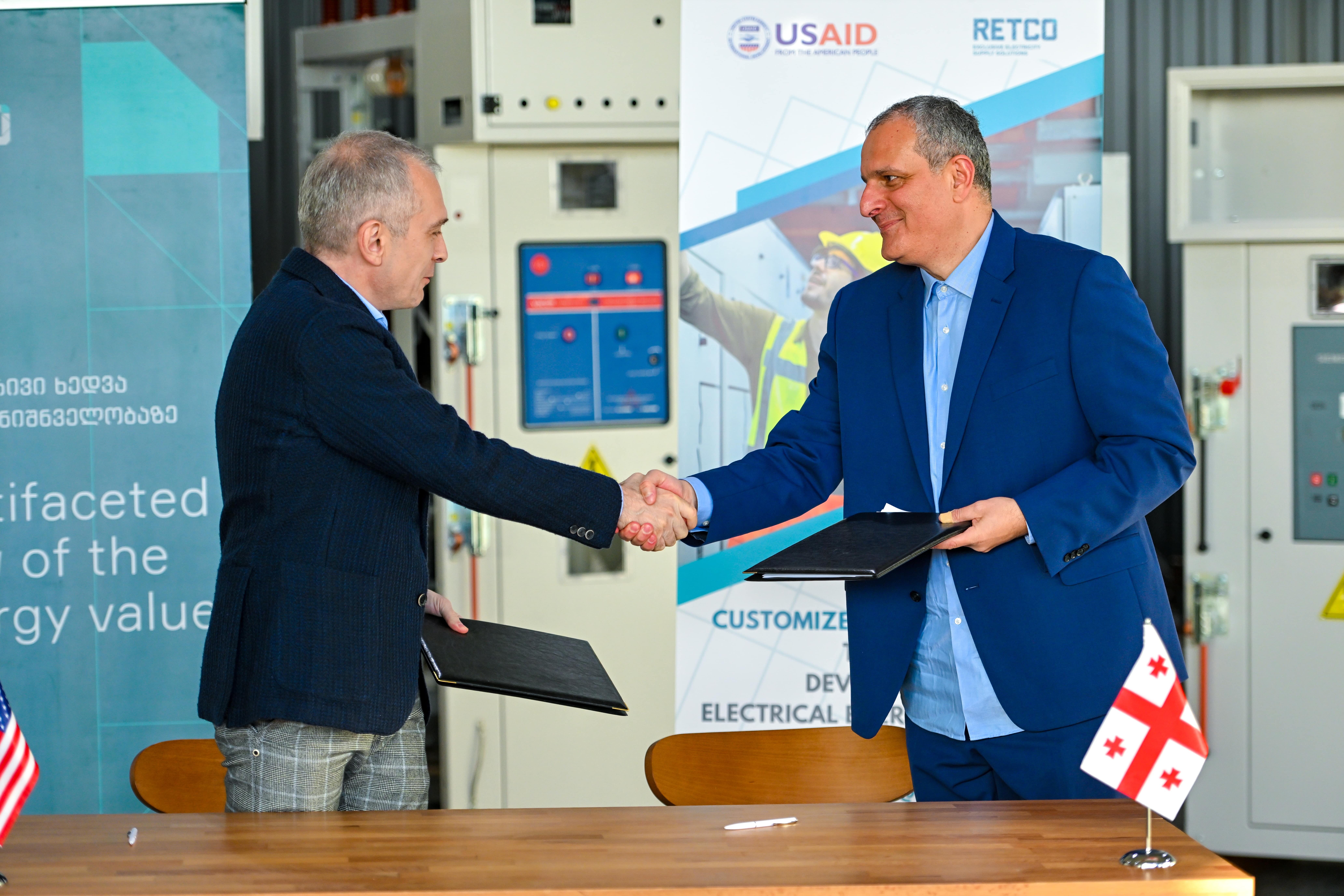 A partnership agreement has been signed between RETCO and the The USAID